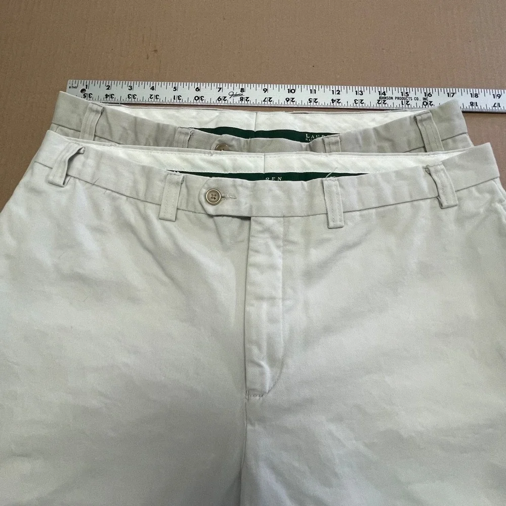 Vintage Lauren Ralph Lauren Lot of 2 Men's Classic Fit Chino Size 36X29